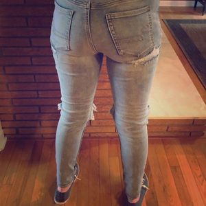 American Eagle High rise jeggings